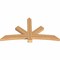 Ekena Millwork Alberta Smooth Timber Gable Bracket, Western Red Cedar, 72"W x 39"H x 3 1/2"D x 5 1/2"F, 13/12 Pitch GBW072X39X0406ALB00SWR - alternate 2